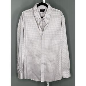 Lauren Ralph Lauren Black Label Stretch Check Shirt XL 17.5 34/35